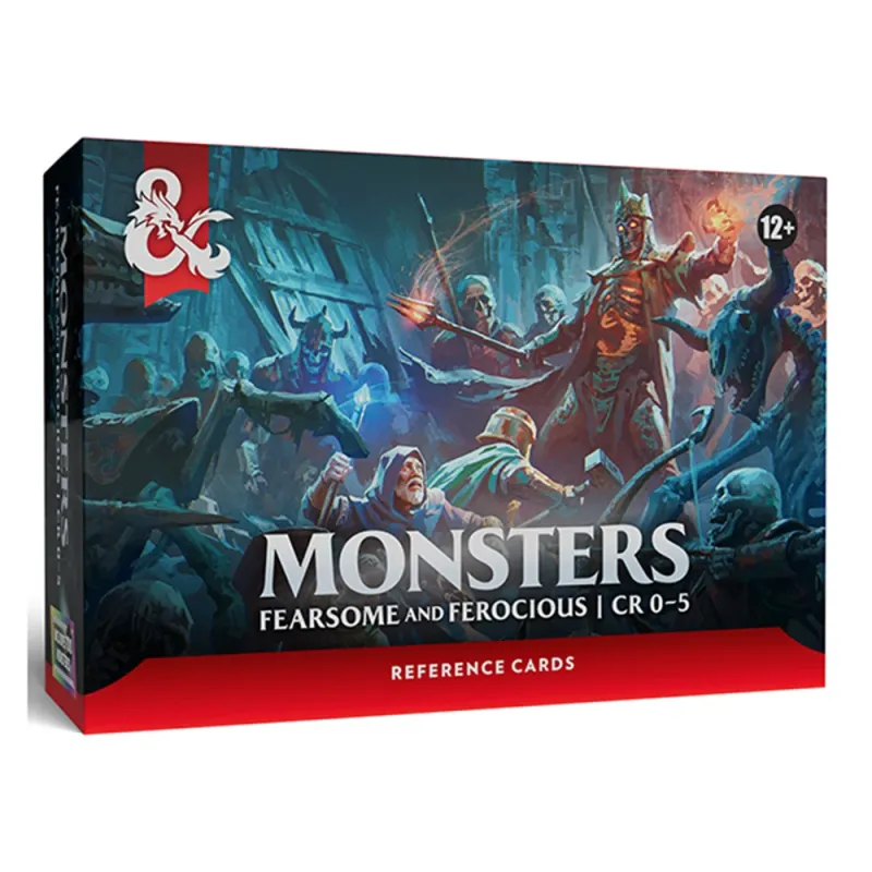 D&D REFERENCE CARDS: MONSTERS TROVE FEARSOME & FEROCIOUS