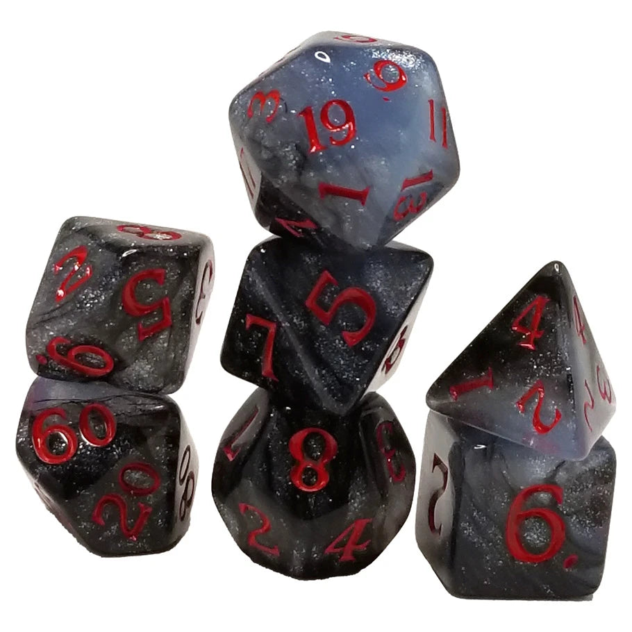SCENTED 7 DICE RPG SET - ANCIENT ARMORY