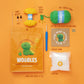 FRED THE DINOSAUR WOOBLES CROCHET KIT