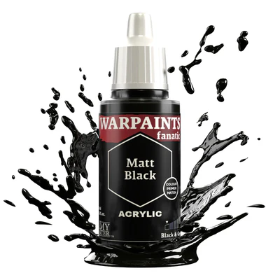 WARPAINT FANATIC MATT BLACK
