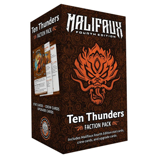MALIFAUX FOURTH EDITION TEN THUNDERS FACTION PACK