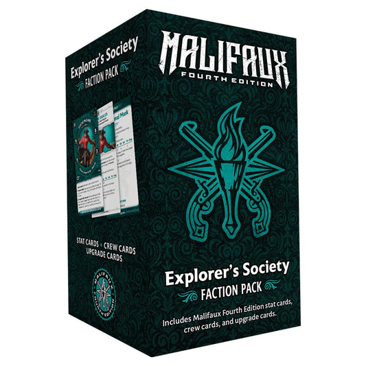 MALIFAUX FOURTH EDITION EXPLORER'S SOCIETY FACTION PACK