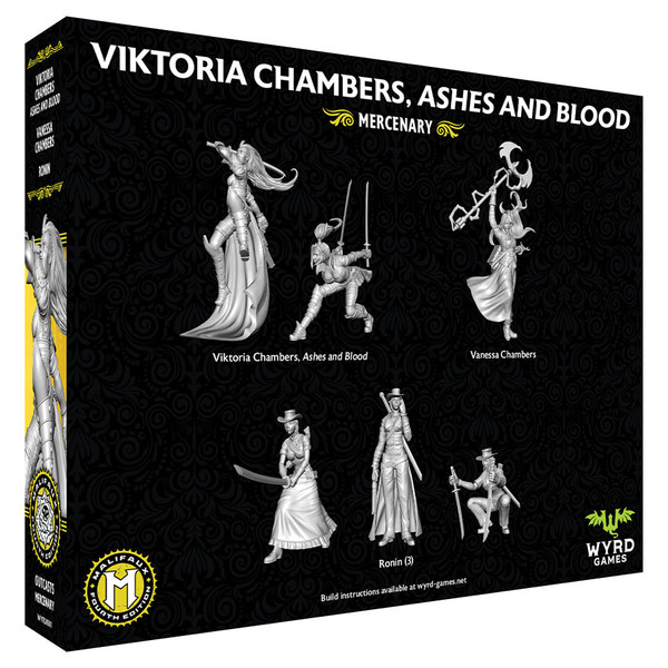 MALIFAUX 4E VIKTORIA CHAMBERS, ASHES & BLOOD