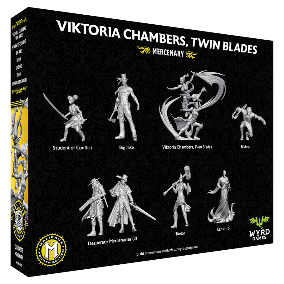 MALIFAUX FOURTH EDITION VIKTORIA CHAMBERS TWIN BLADES