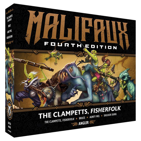 MALIFAUX 4E THE CLAMPETTS, FISHERFOLK
