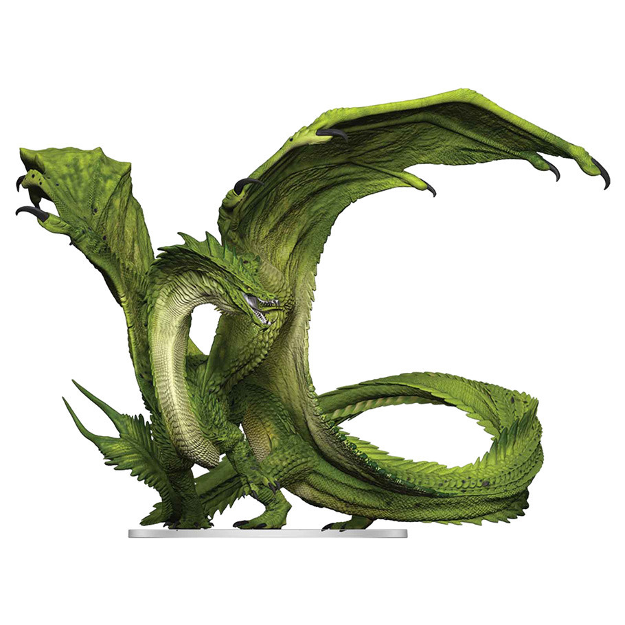 ICONS OF THE REALMS ADULT GREEN DRAGON DECEIVER