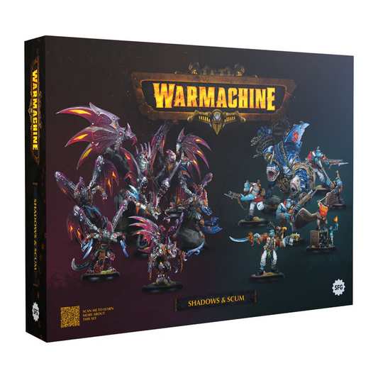 WARMACHINE TWO PLAYER STARTER - SHADOWS & SCUM
