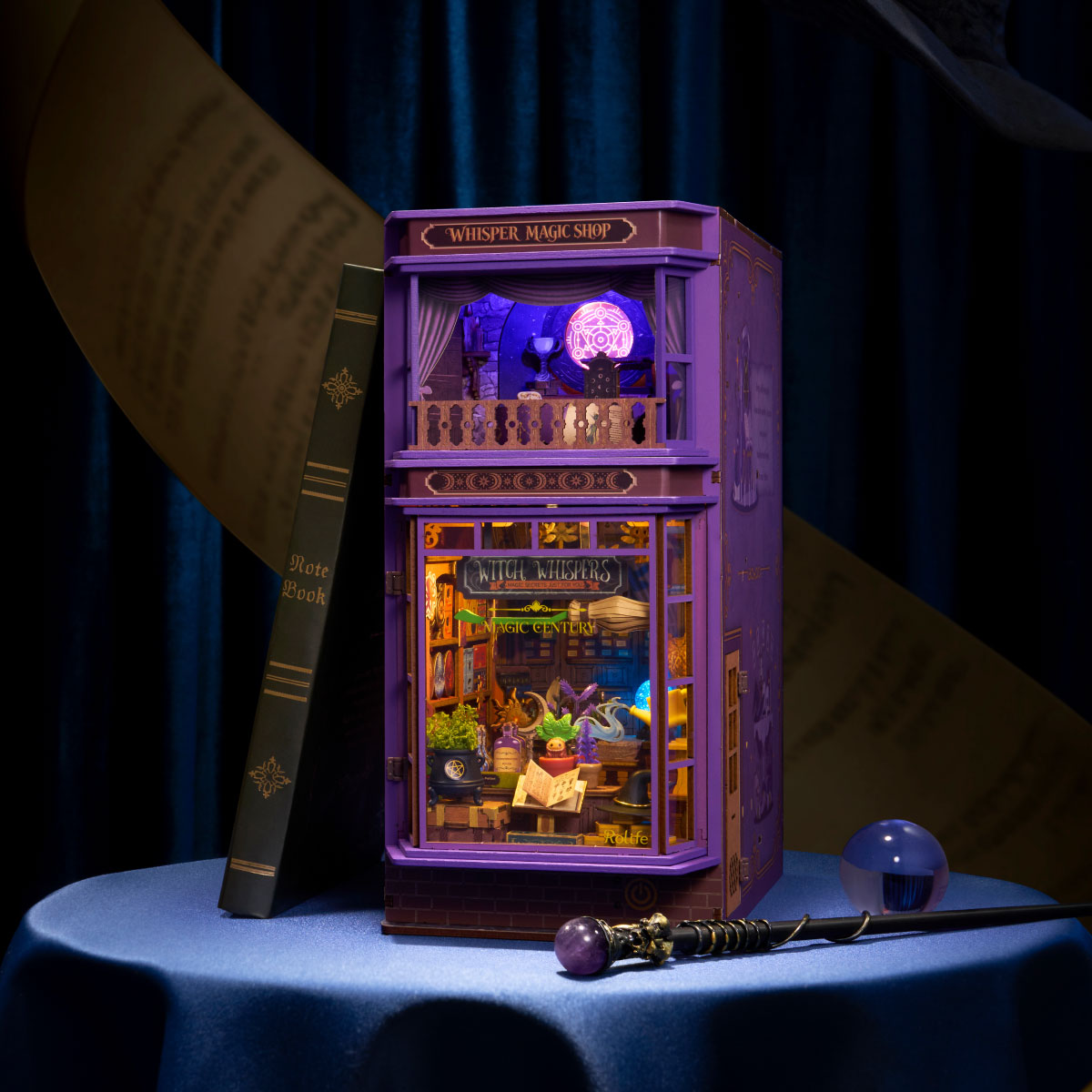 ROLIFE WHISPER MAGIC BOOK SHOP DIY BOOK NOOK KIT (TGB22)