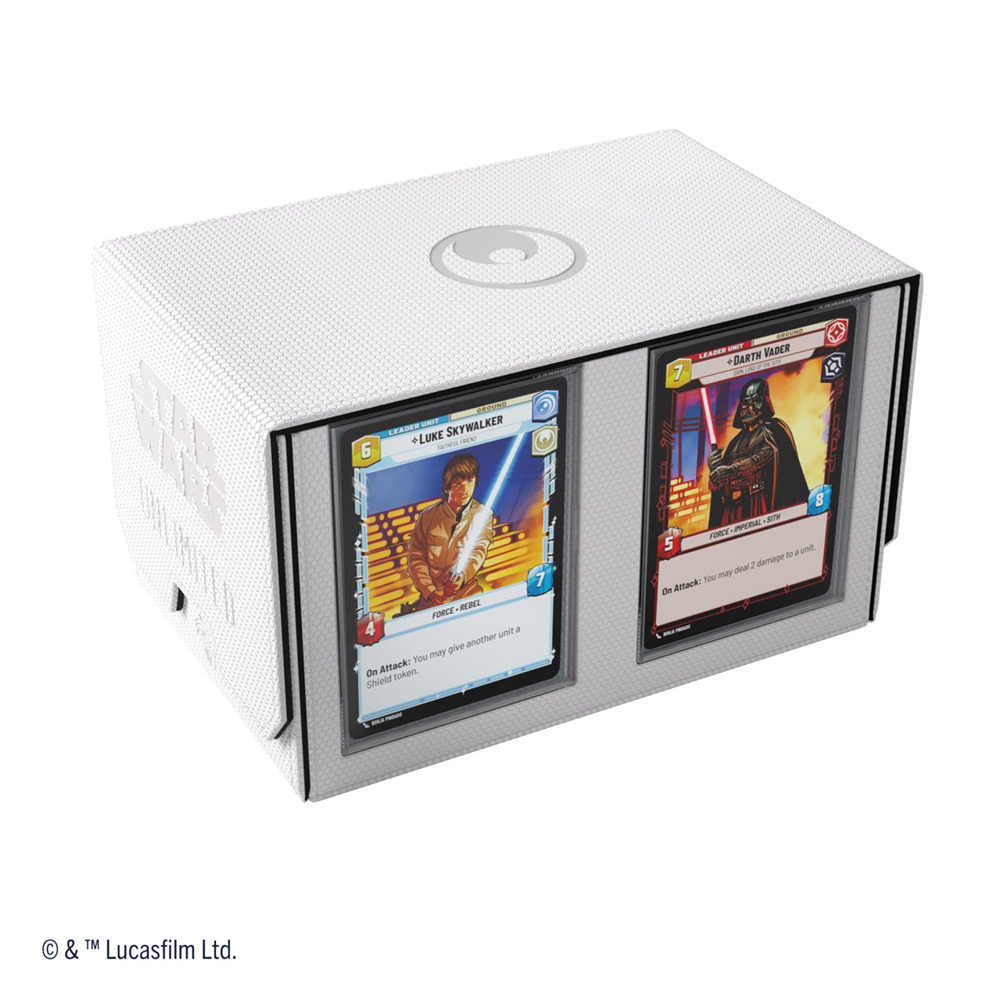 STAR WARS UNLIMITED DOUBLE DECK POD WHITE/BLACK
