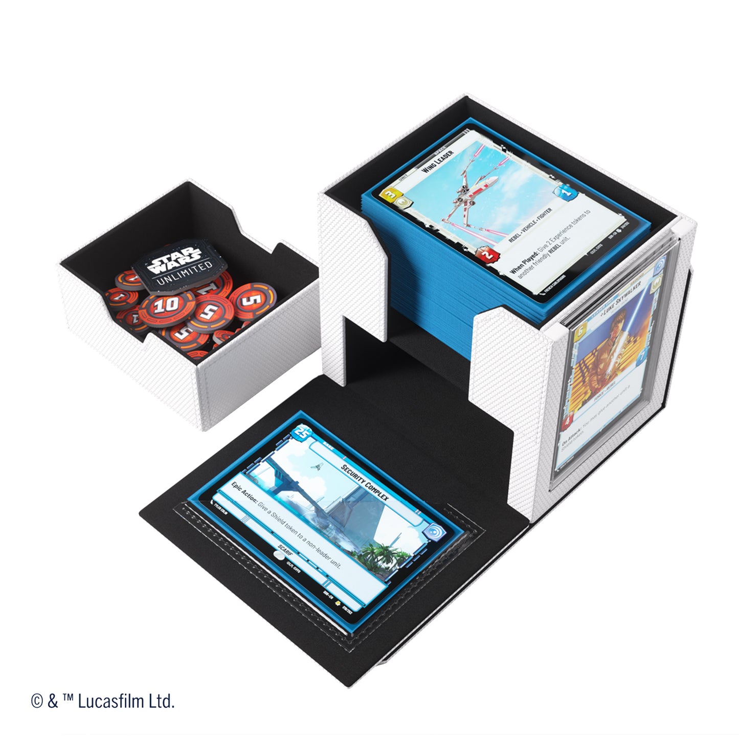 STAR WARS UNLIMITED DECK POD WHITE/BLACK