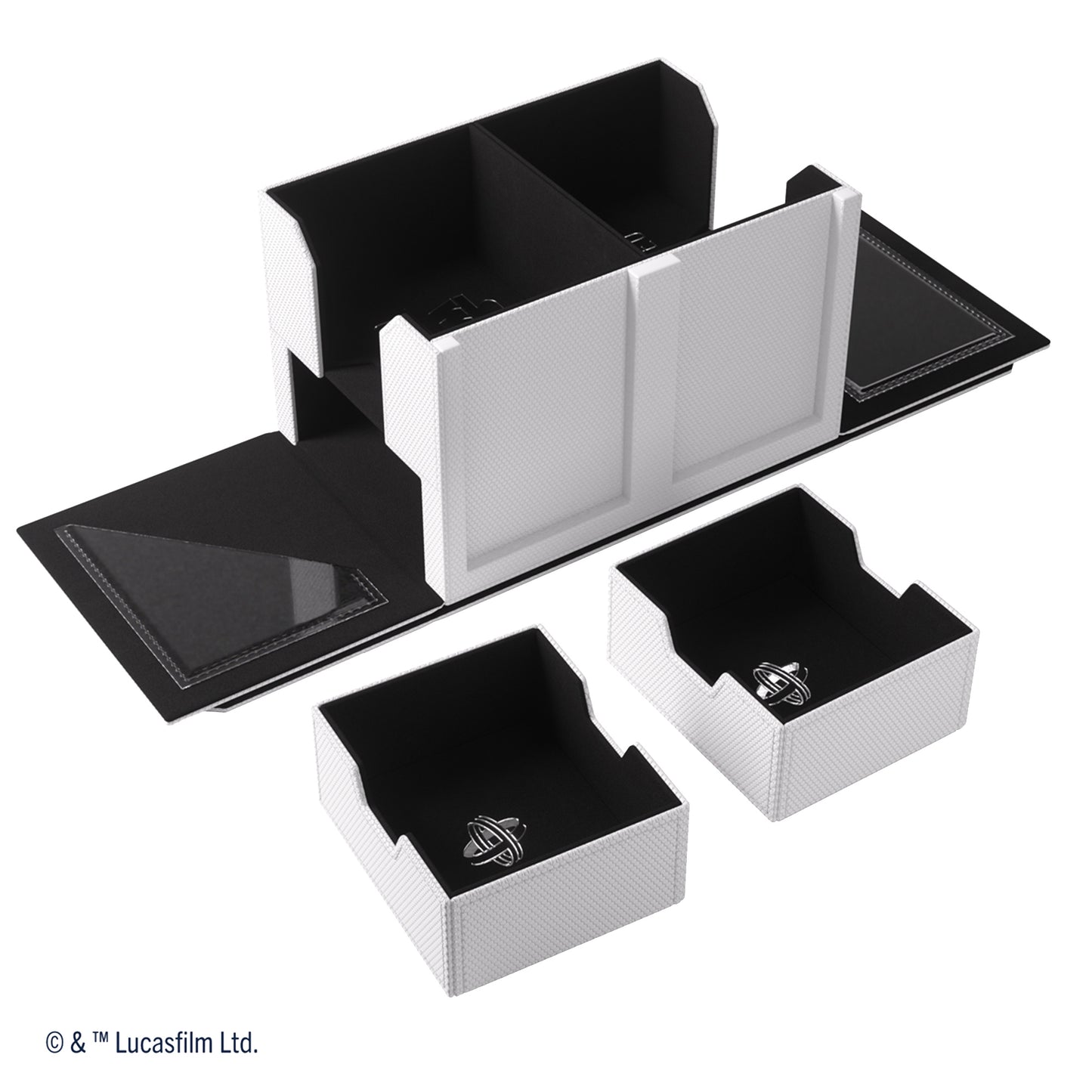 STAR WARS UNLIMITED DOUBLE DECK POD WHITE/BLACK