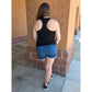 GAMES & STUFF LOGO WOMEN'S RACERBACK TANK TOP