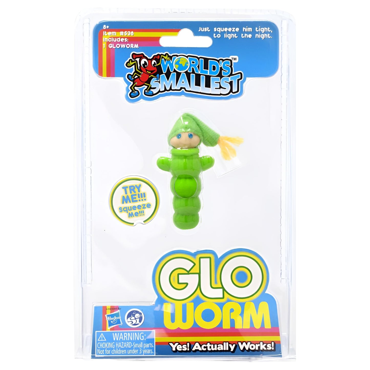 WORLD'S SMALLEST GLO WORM