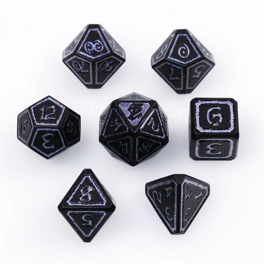 MAGES GUILD: NECROMANCY RPG METAL DICE SET