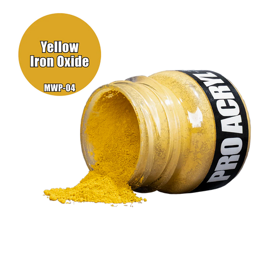 PRO ACRYL WEATHERING PIGMENT YELLOW IRON OXIDE