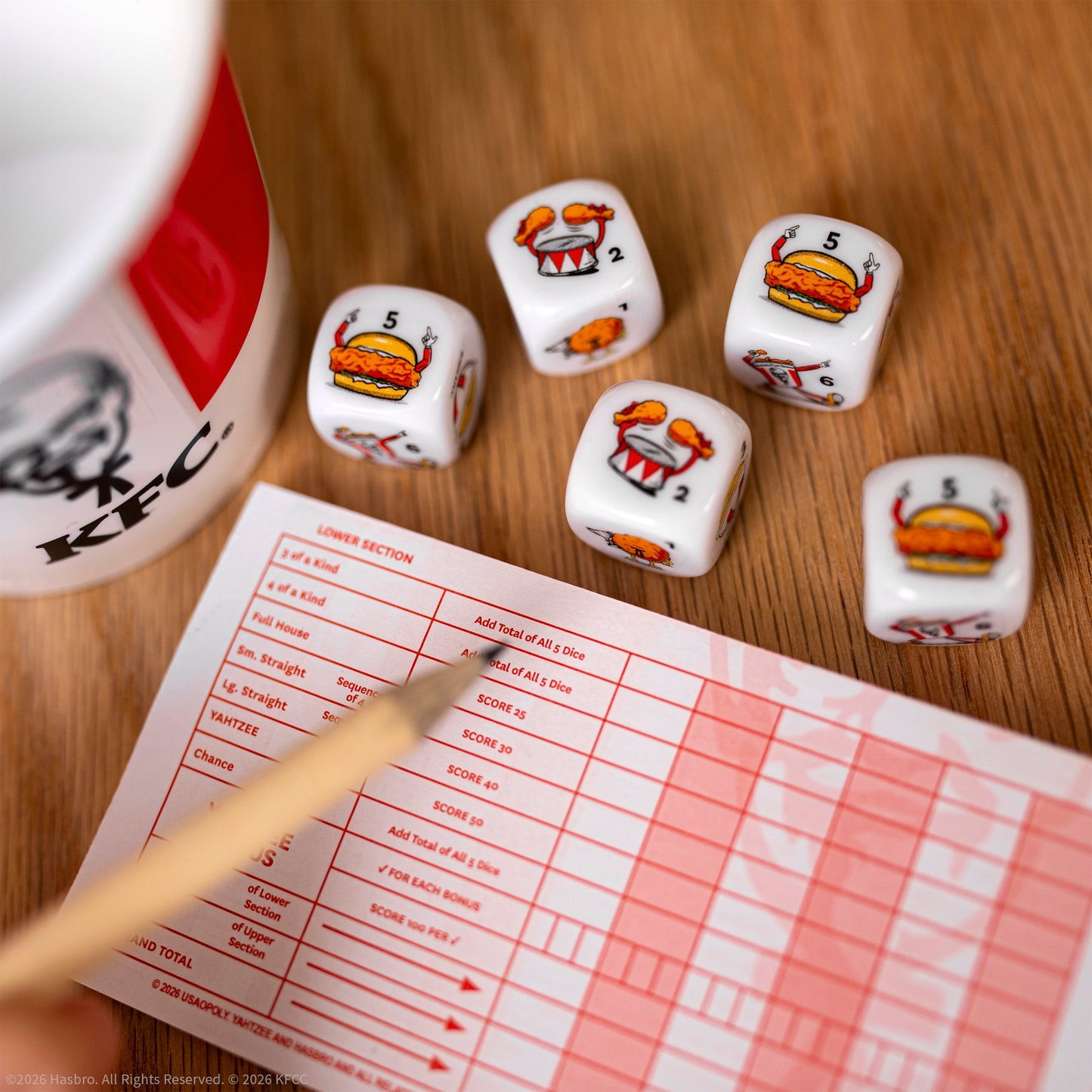 YAHTZEE: KFC