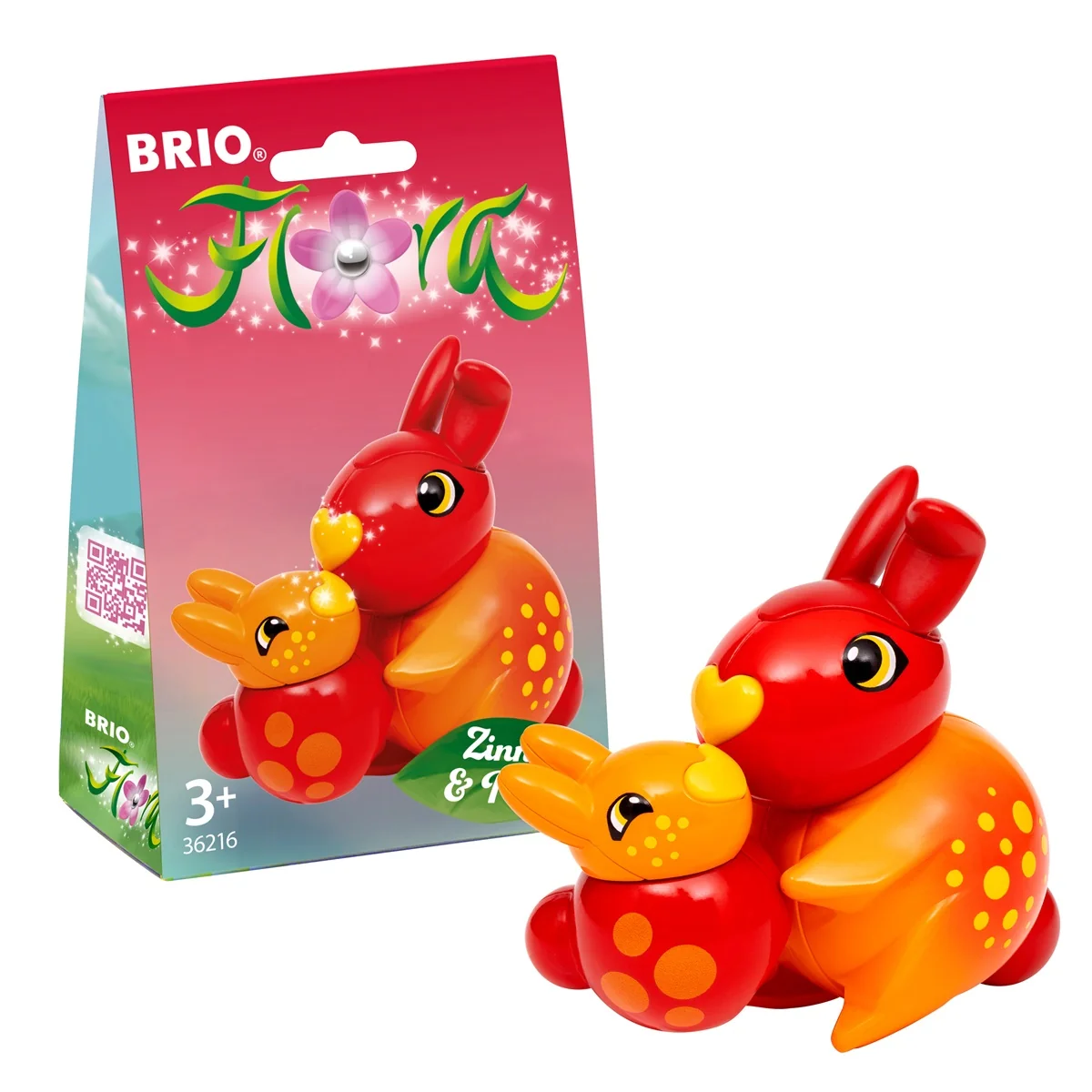 BRIO FLORA: ZINNIA & PEACH