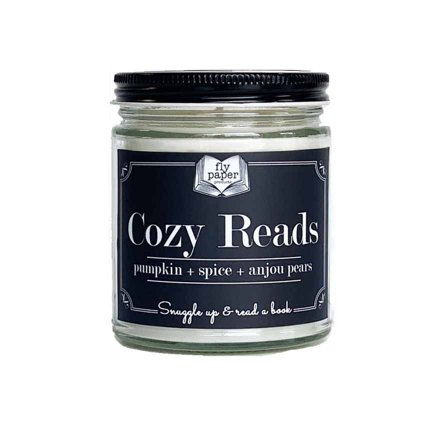 COZY READS JAR CANDLE