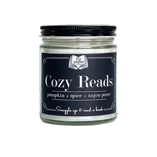 COZY READS JAR CANDLE