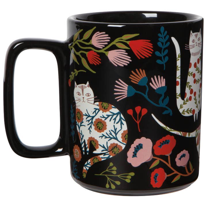 CAT BLOOM MUG BY DANICA STUDIO