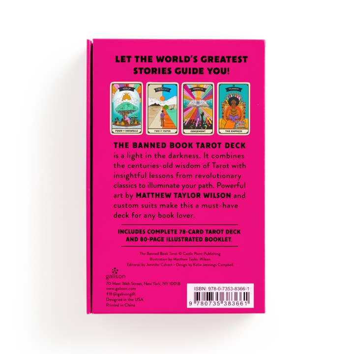 THE BANNED BOOKS TAROT DECK