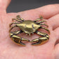 MINIATURE BRASS CRAB