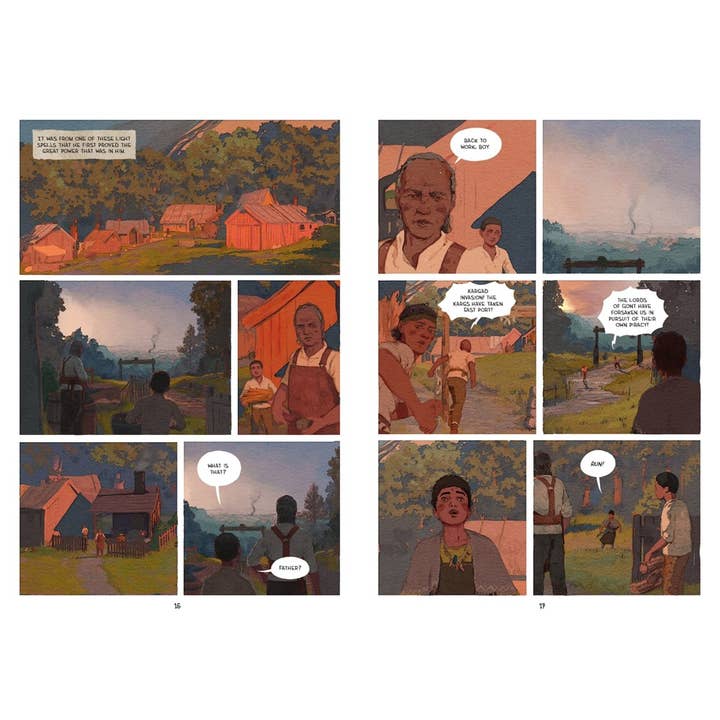 A WIZARD OF EARTHSEA GRAPHIC NOVEL BY URSULA K. LE GUIN AND ILLUSTRATED BY FRED FORDHAM