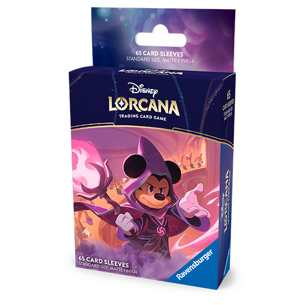 LORCANA MICKEY MOUSE, WAYWARD SORCERER SLEEVES (65)