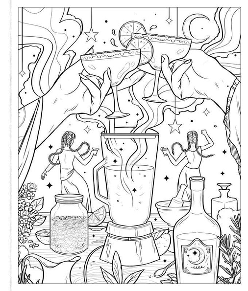 THE UNOFFICIAL COLORING BOOK FOR FANS OF PRACTICAL MAGIC BY CINTHYA ÁLVAREZ