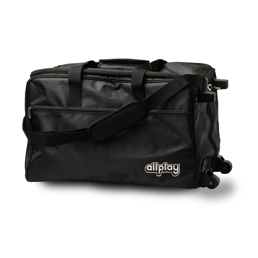 PREMIUM ROLLING BOARD GAME BAG CARBON FIBER BLACK
