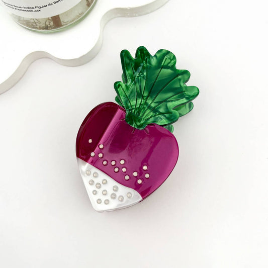 RADICAL RADISH HAIR CLAW CLIP