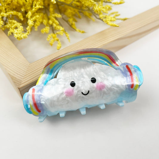 HAPPY CLOUD HAIR CLAW CLIP