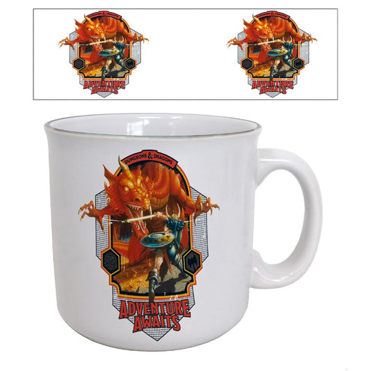DUNGEONS & DRAGONS ADVENTURE AWAITS MUG