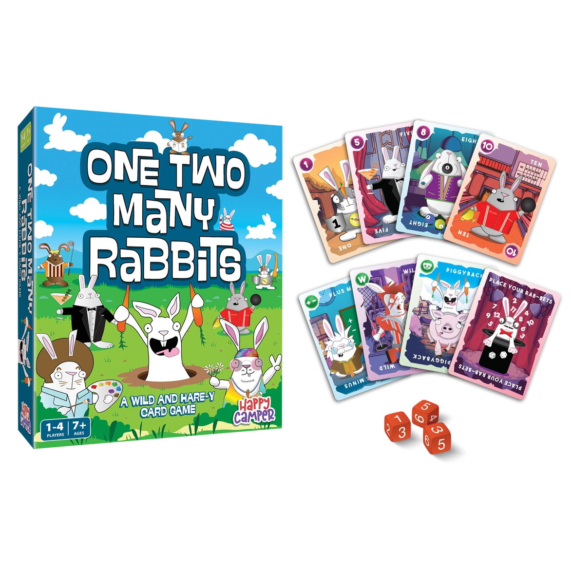ONE TWO MANY RABBITS