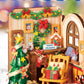 ROLIFE CHRISTMAS FIREPLACE DIY MINIATURE HOUSE KIT