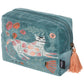 CAT BLOOM VELVET EMBROIDERED POUCH BY DANICA STUDIO