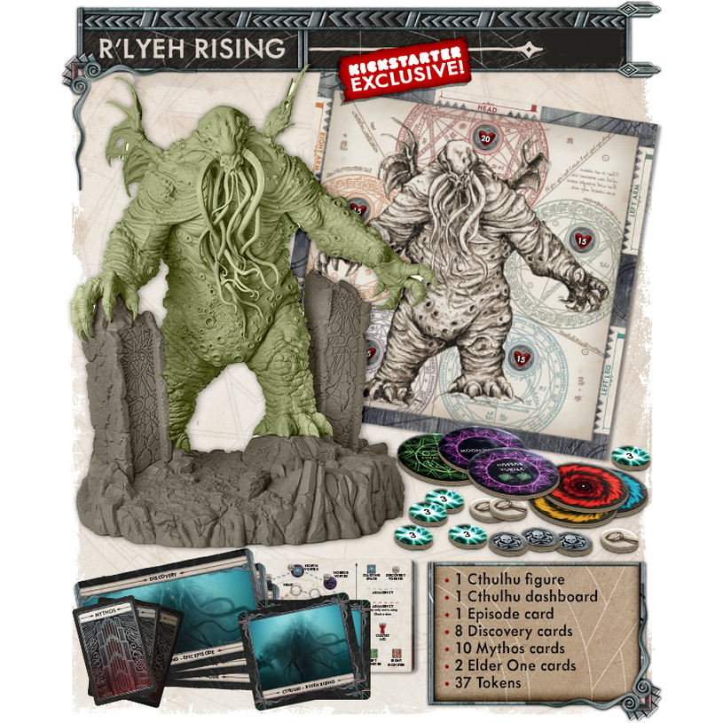 CTHULHU DEATH MAY DIE R'LYEH RISING EXPANSION