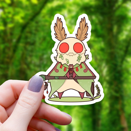 MOTHMAN DRUID RPG STICKER