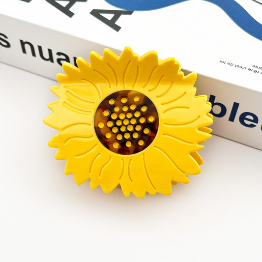 SUNFLOWER HAIR CLAW