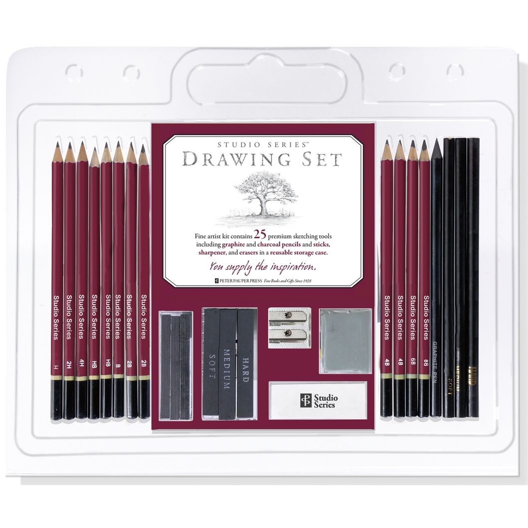 26 PIECE DRAWING SET