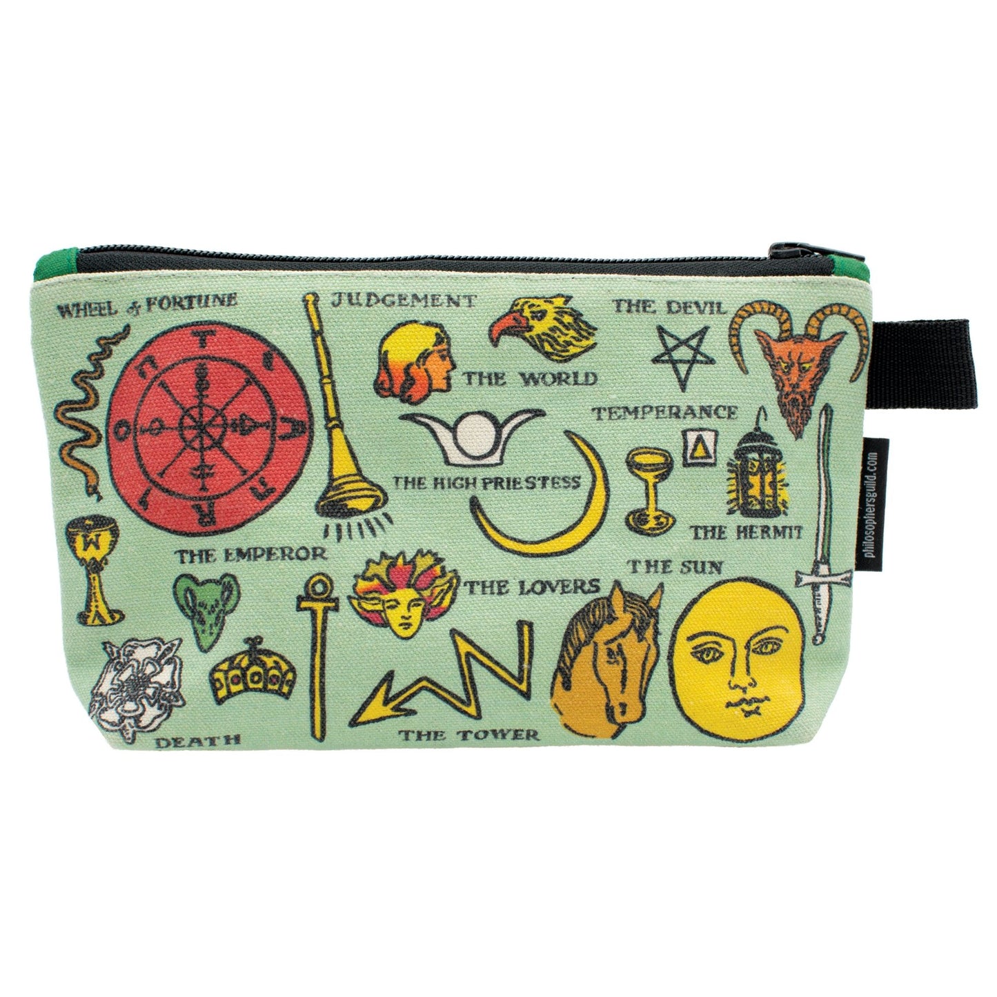 TAROT ART ZIPPER BAG POUCH