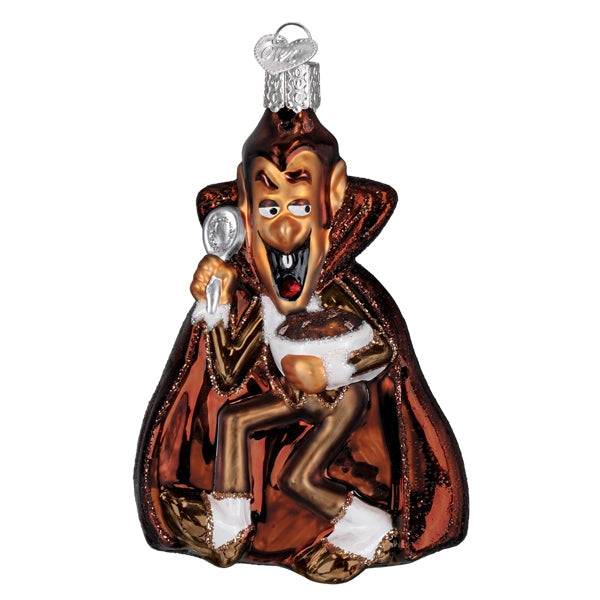 COUNT CHOCULA GLASS HOLIDAY ORNAMENT