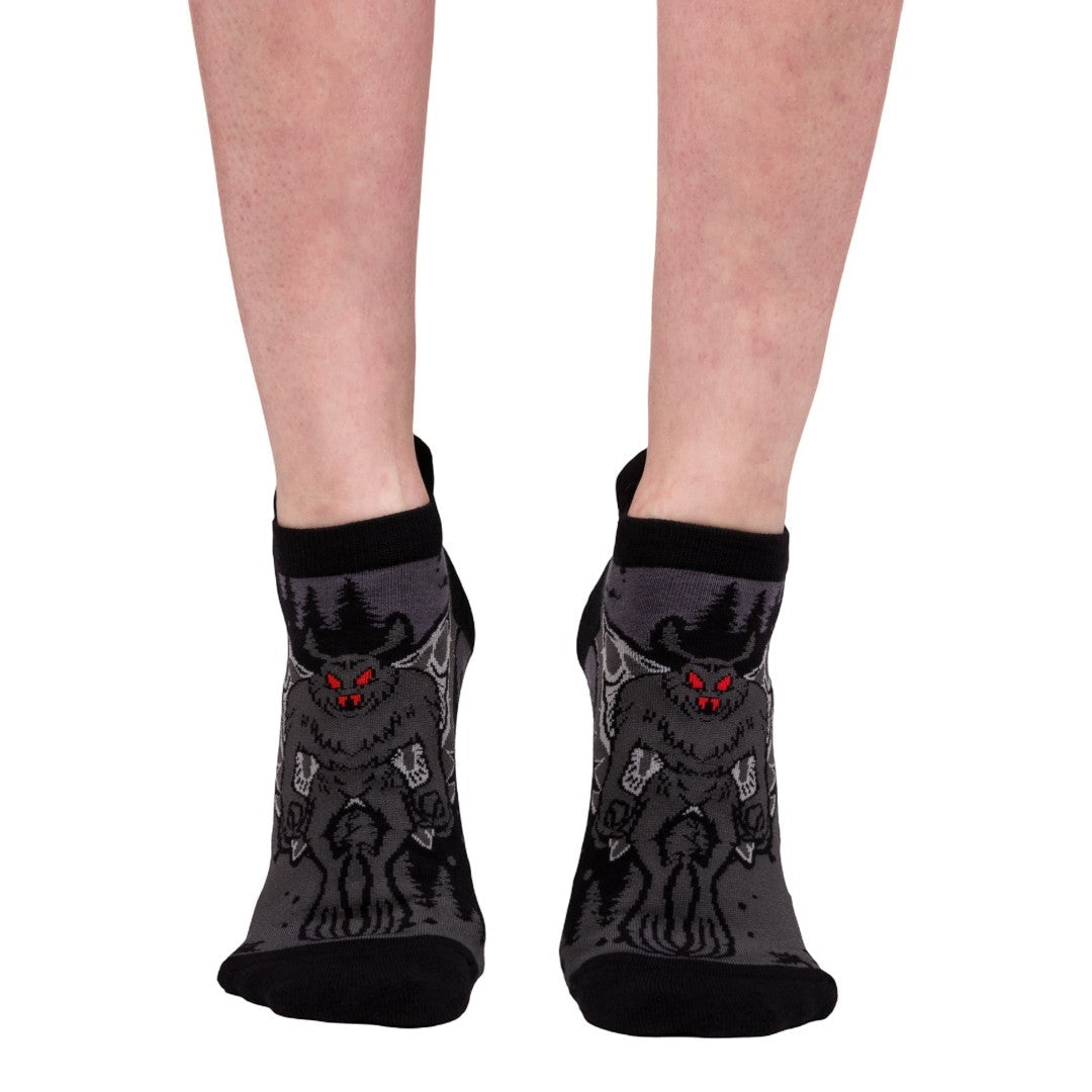 MOTHMAN ANKLE SOCKS BY FOOTCLOTHES