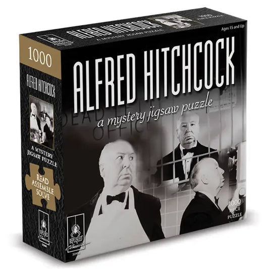 ALFRED HITCHCOCK CLASSIC MYSTERY 1000 PIECE JIGSAW PUZZLE