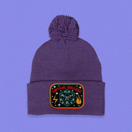CRITICAL SUCCESS POM POM BEANIE