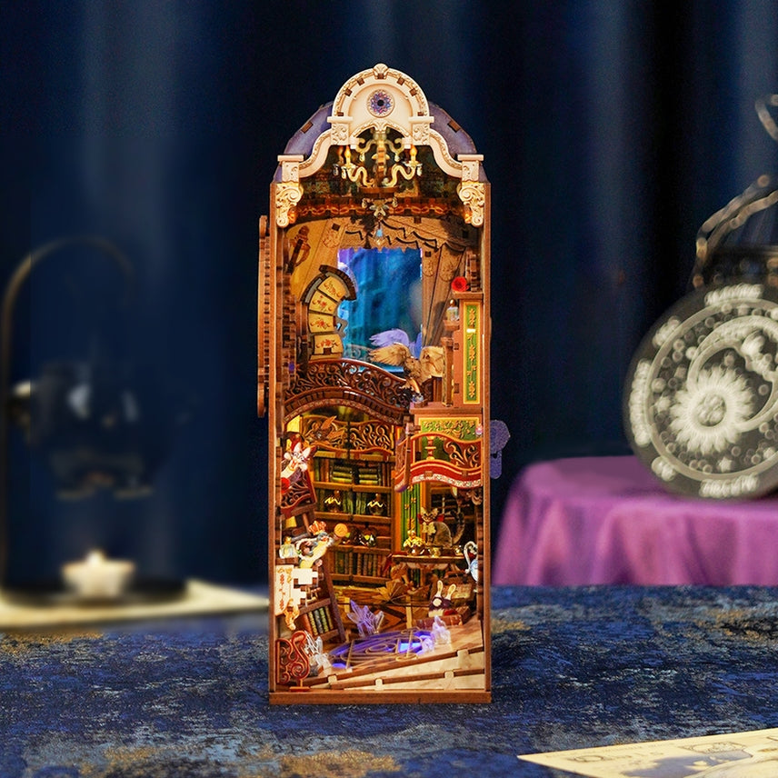 MAGICAL LIBRARY 3D PUZZLE BOOK NOOK KIT