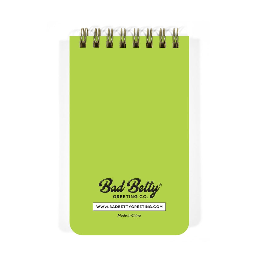 I'M NOT BOSSY. I'M AGGRESSIVELY HELPFUL SPIRAL MEMO NOTEPAD