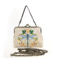 SUMMER DRAGONFLY KISSLOCK VINTAGE STYLE PURSE