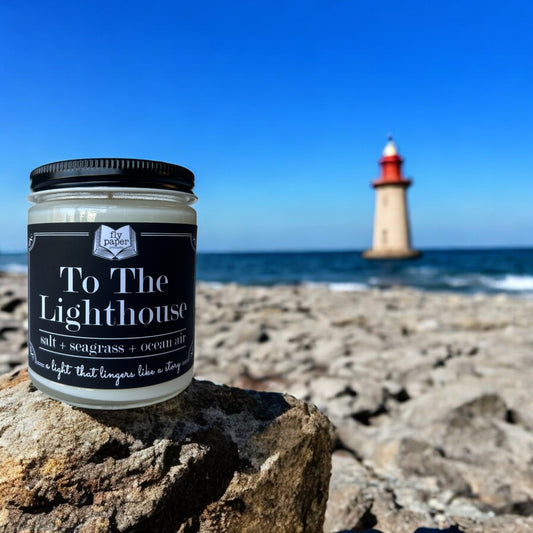 TO THE LIGHHOUSE JAR CANDLE