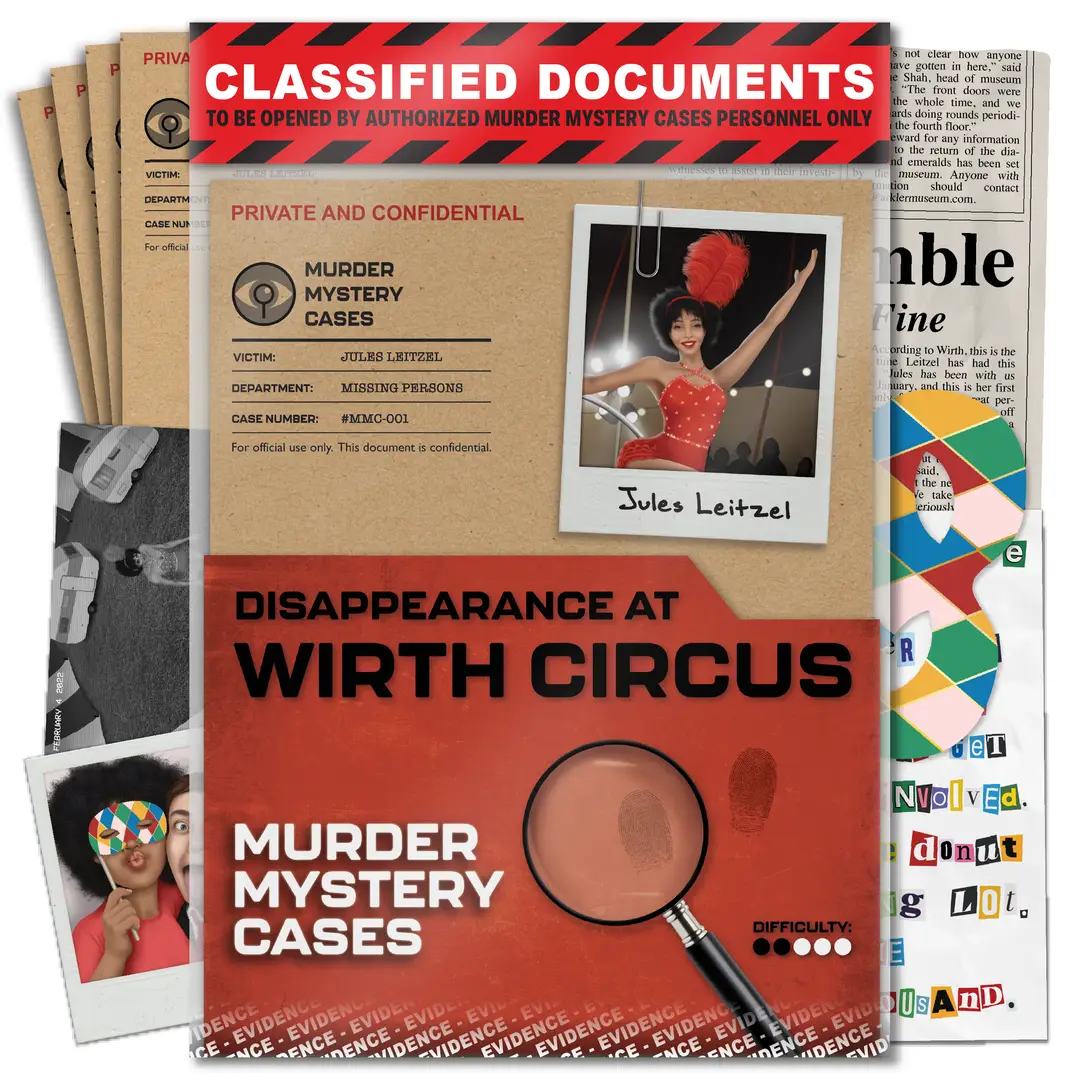 MURDER MYSTERY CASES: DISAPPEARANCE AT WIRTH CIRCUS